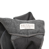 Brunello Cucinelli Pantalon de costume en gris