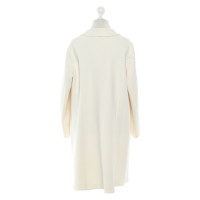 Marina Rinaldi Jacket/Coat Wool in Cream