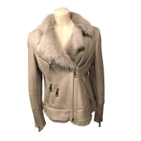 The Mercer N.Y. Giacca/Cappotto in Pelle in Grigio