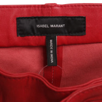Isabel Marant Lederen broek met klinknagels