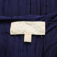 Coast Weber Ahaus Robe en Soie en Bleu