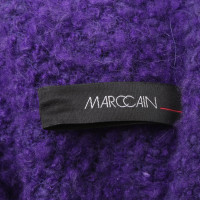 Marc Cain Bouclé jacket in purple