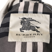 Burberry Trench in crema / nero