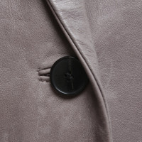 St. Emile Leather jacket in grey