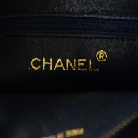 Chanel Camera Bag aus Wildleder in Blau