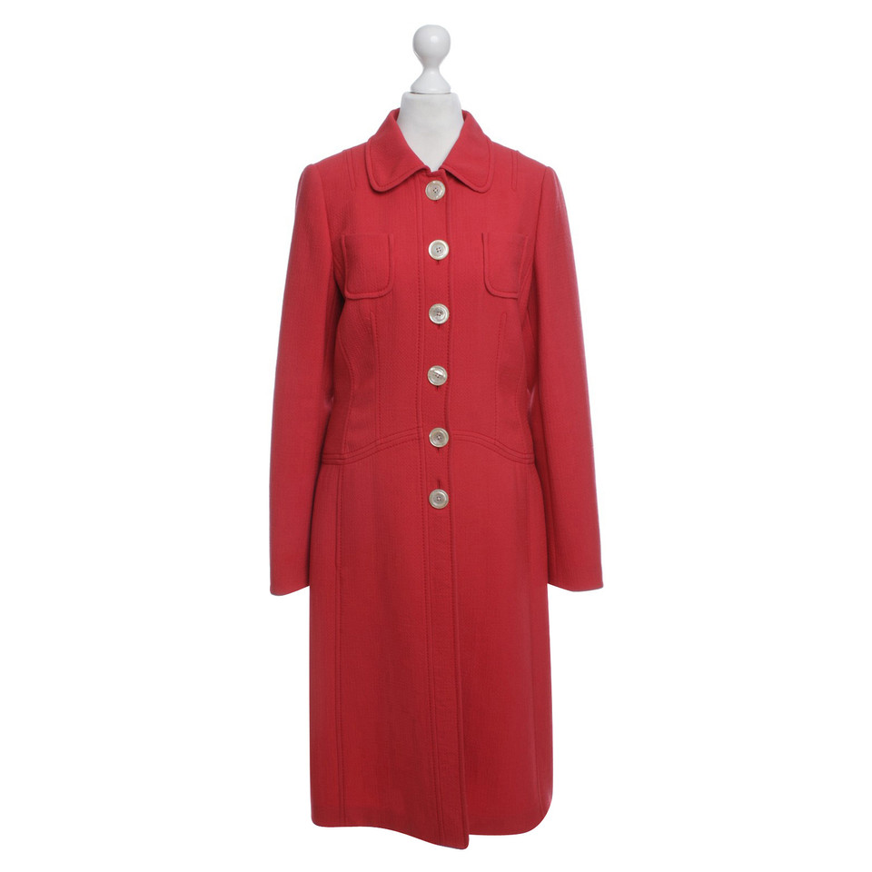 Rena Lange Coat in het rood
