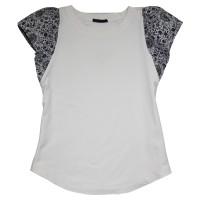 Pinko T-shirt with patterned sleeves