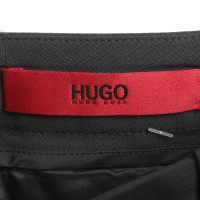 Hugo Boss Wollen broek in grijs