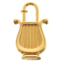 Hermès Gold colored pendant