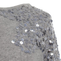 Hemisphere robe en cachemire gris