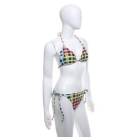 Mara Hoffman Bikini with plaid pattern