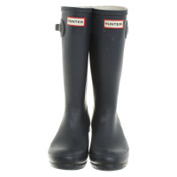 Hunter Rubber boots in blue