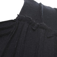 Alberta Ferretti Wollen jurk in zwart
