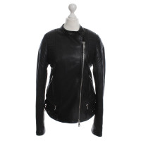 Giorgio Brato Leather jacket in black 
