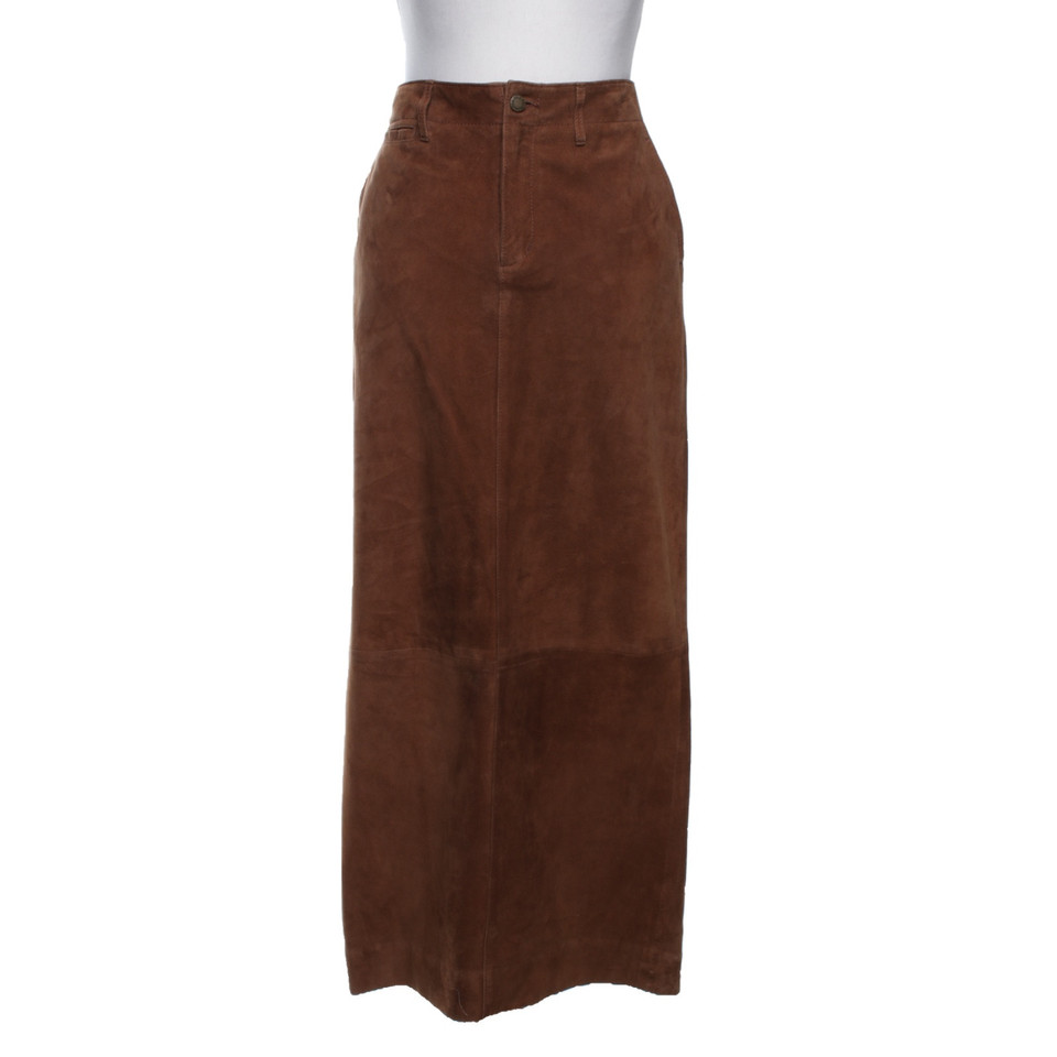 Ralph Lauren Skirt Leather in Brown