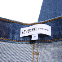 Re/Done Jeans in Blauw