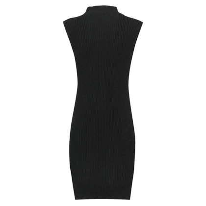 Versace Kleid aus Baumwolle in Schwarz