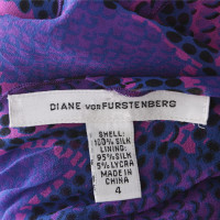 Diane Von Furstenberg Seidenshirt mit Muster