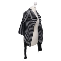 Gareth Pugh Cardigan en noir / gris