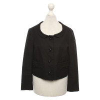 Tara Jarmon Blazer aus Baumwolle in Schwarz