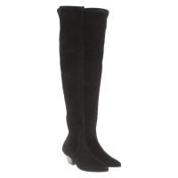 Sandro Boots Suede in Black