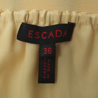 Escada Silk dress in yellow