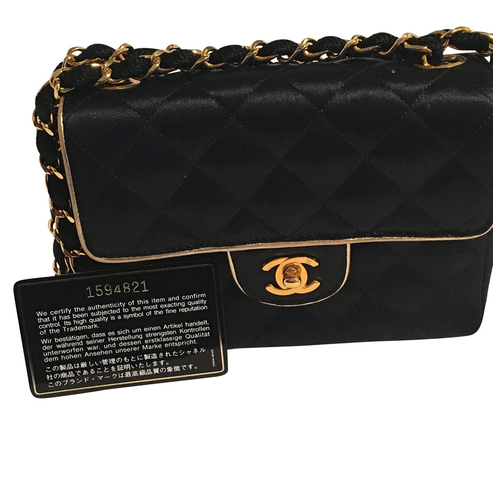 Chanel Classic Flap Bag Mini Square Jersey