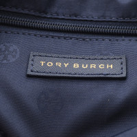 Tory Burch Handtasche in Blau/Rot