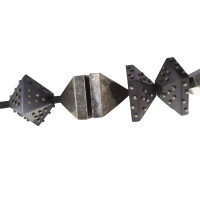 Burberry collier avec des éléments métalliques