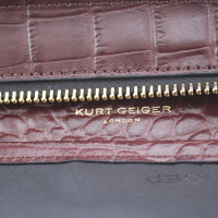 Kurt Geiger Shoulder bag in Bordeaux