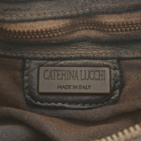 Caterina Lucchi Leather bag in reptile look