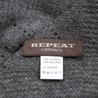 Repeat Cashmere Scarf/Shawl Cashmere in Grey
