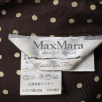 Max Mara zijden jurk met punten