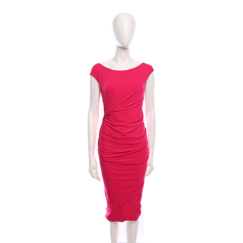 Donna Karan Kleid aus Viskose in Rosa / Pink