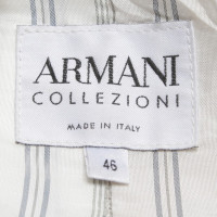 Giorgio Armani Leather jacket in beige