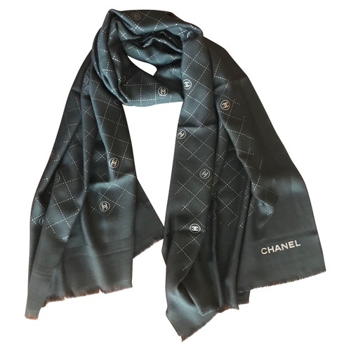 Chanel Schal/Tuch aus Wolle - Second Hand Chanel Schal/Tuch aus Wolle  gebraucht kaufen für 605€ (4609985)