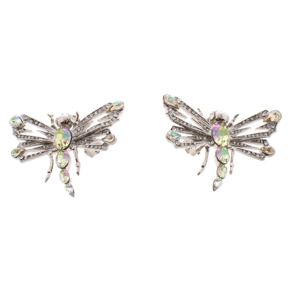 Roberto Cavalli Earring in Silvery