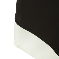 Giorgio Armani Zwarte rok met contrast zoom