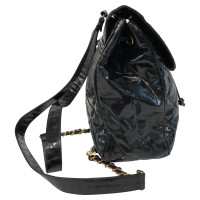 Chanel Backpack Patent leather in Black