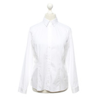 Hugo Boss Top en Coton en Blanc