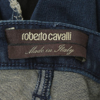 Roberto Cavalli Jeans dans le regard détruit