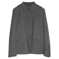 Prada Veste/Manteau en Laine en Gris