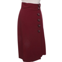 Red Valentino Skirt in Bordeaux