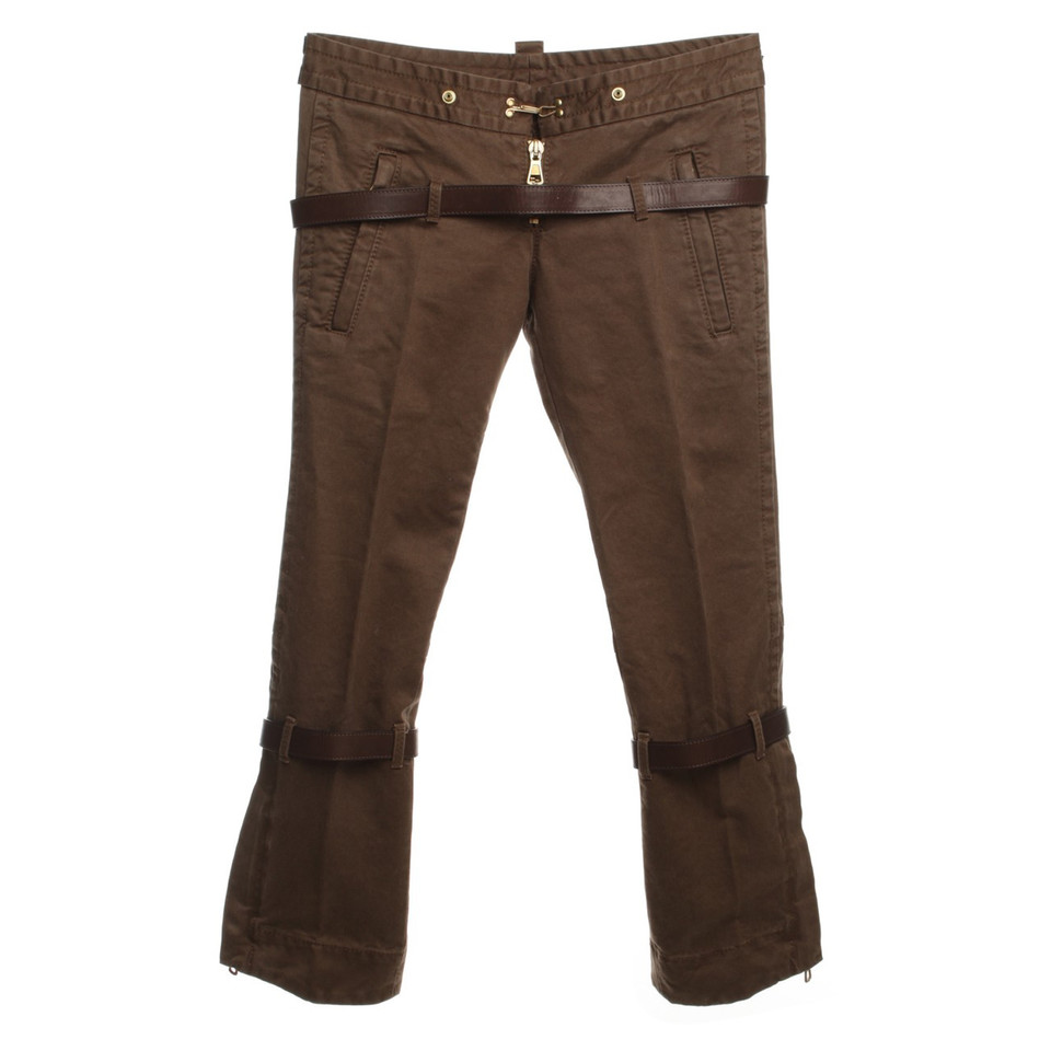 Dsquared2 Cotton pants in Brown
