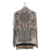 Etro Zijden blouse met patroon