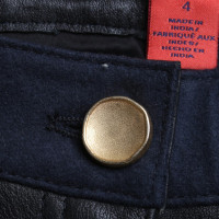 Autres marques Collection Hilfiger - Pantalon en cuir dans le style équestre