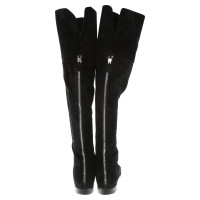 Prada Overkneel boots from suede