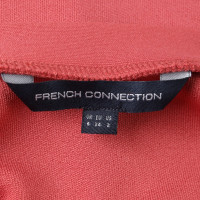 French Connection Figurbetontes Kleid in Korallrot