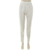 Burberry Pantalon de costume en blanc