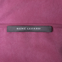 René Lezard Fuchsiafarbenes Shirt